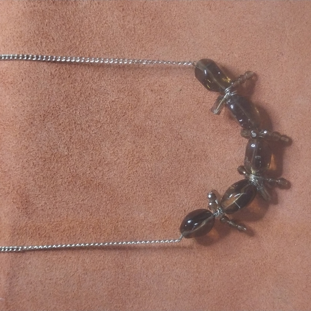 22" Smokey Quartz Necklace